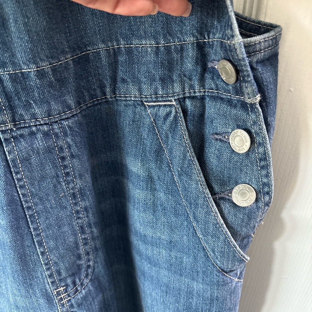 GAP Blue Denim Women's Overalls - Picture 10 of 12